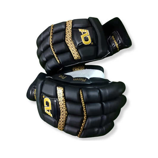 AD Sports Batting Gloves – Black & Yellow Edition (Men's)